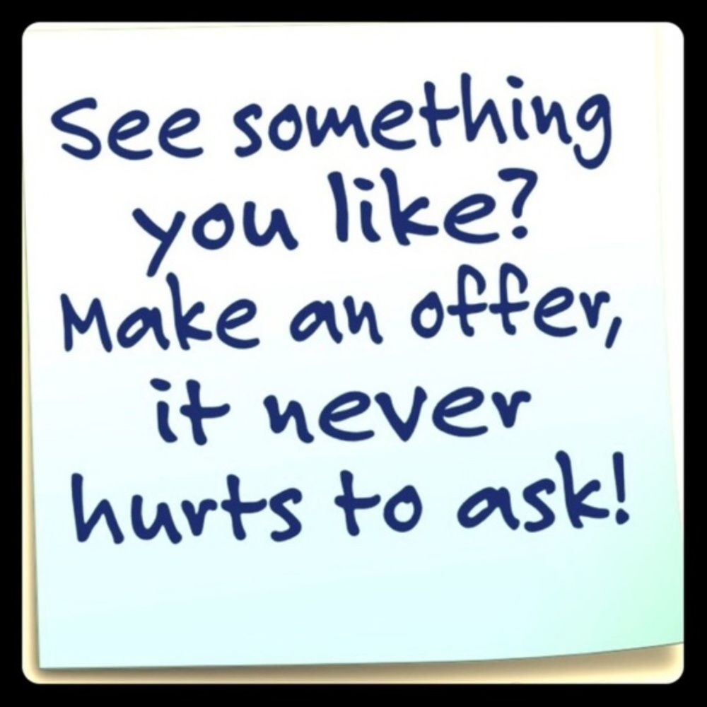 Feel Free to Make an Offer